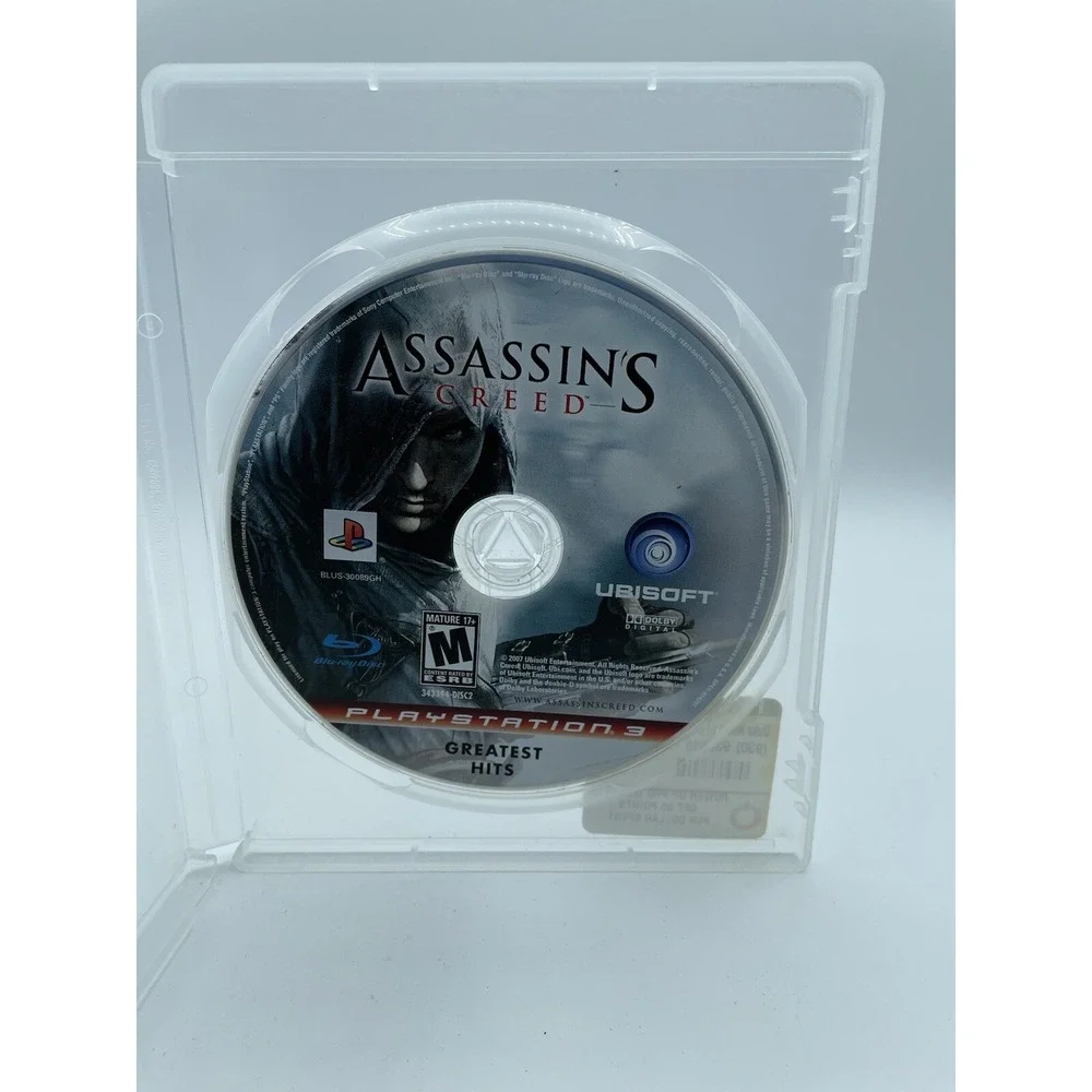 Assassin's Creed (Sony PlayStation 3, 2007) PS3 Disc Only